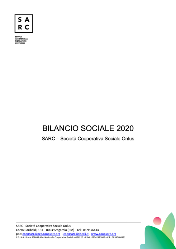 bilancio sociale 2020