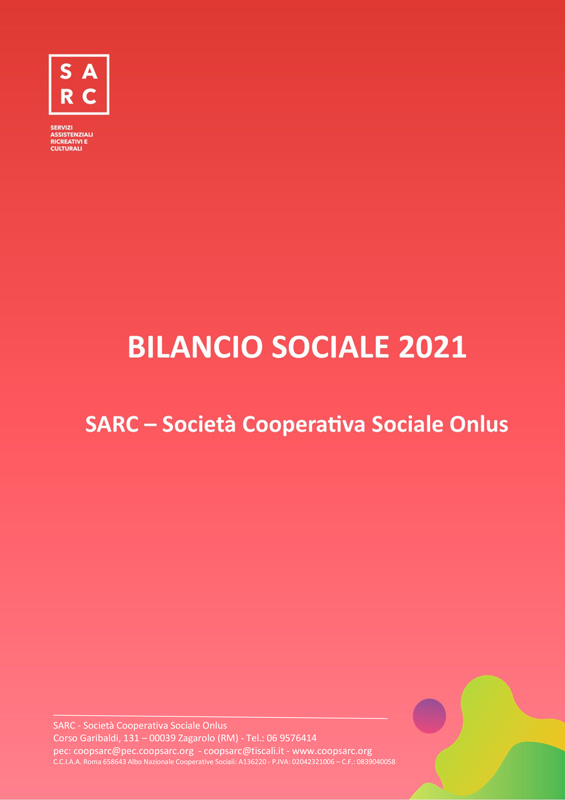 Bilancio sociale 2021